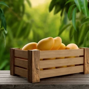 Wooden Box White chaunsa